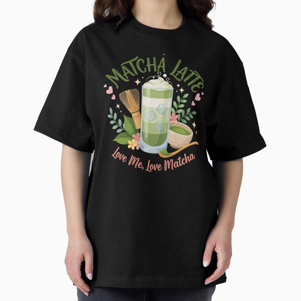 Cute Matcha Latte | Kawaii Green Tea Illustration by littlepiig