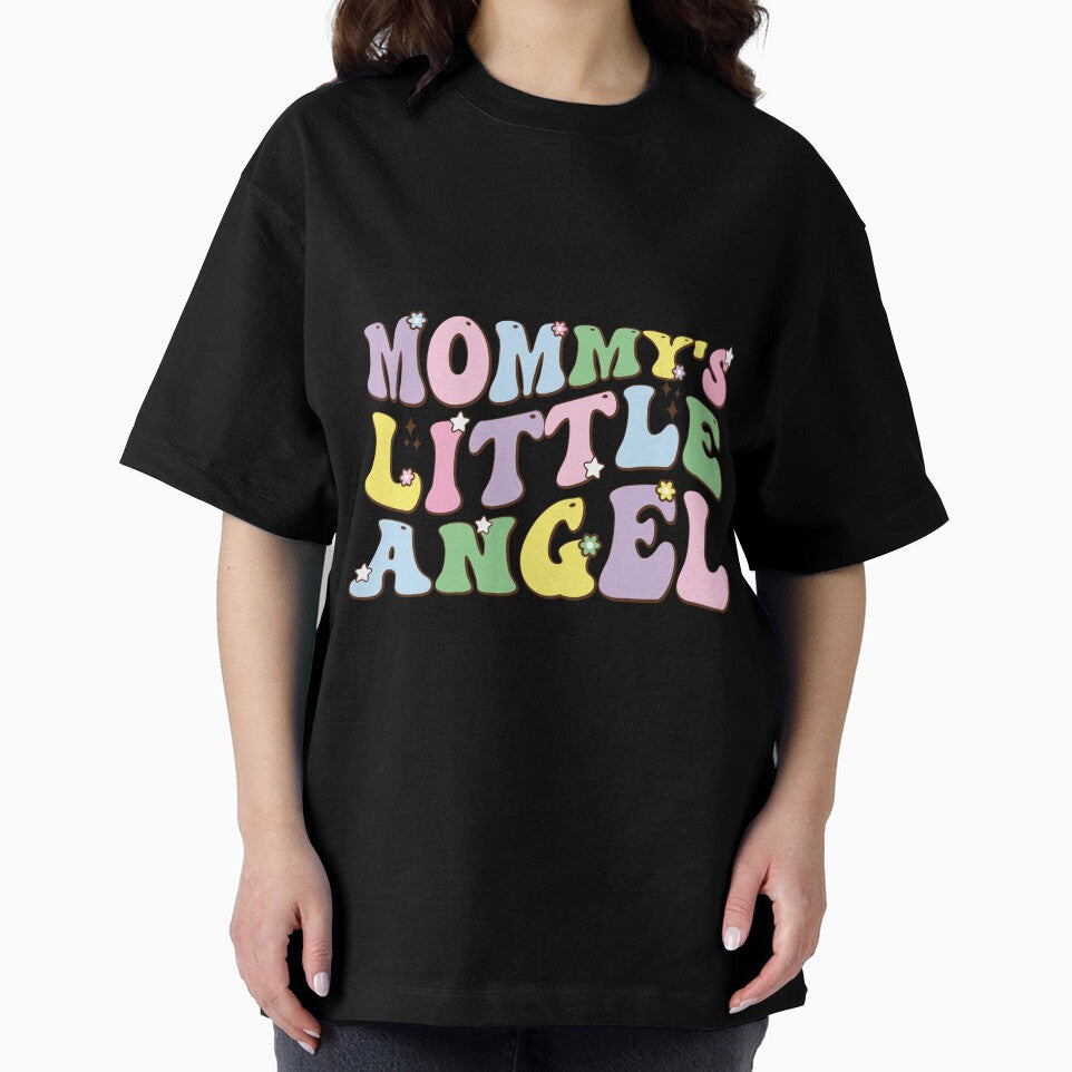 Retro Mommy's Little Angel Groovy - Unique Vintage Kids Tee by Yassin-04