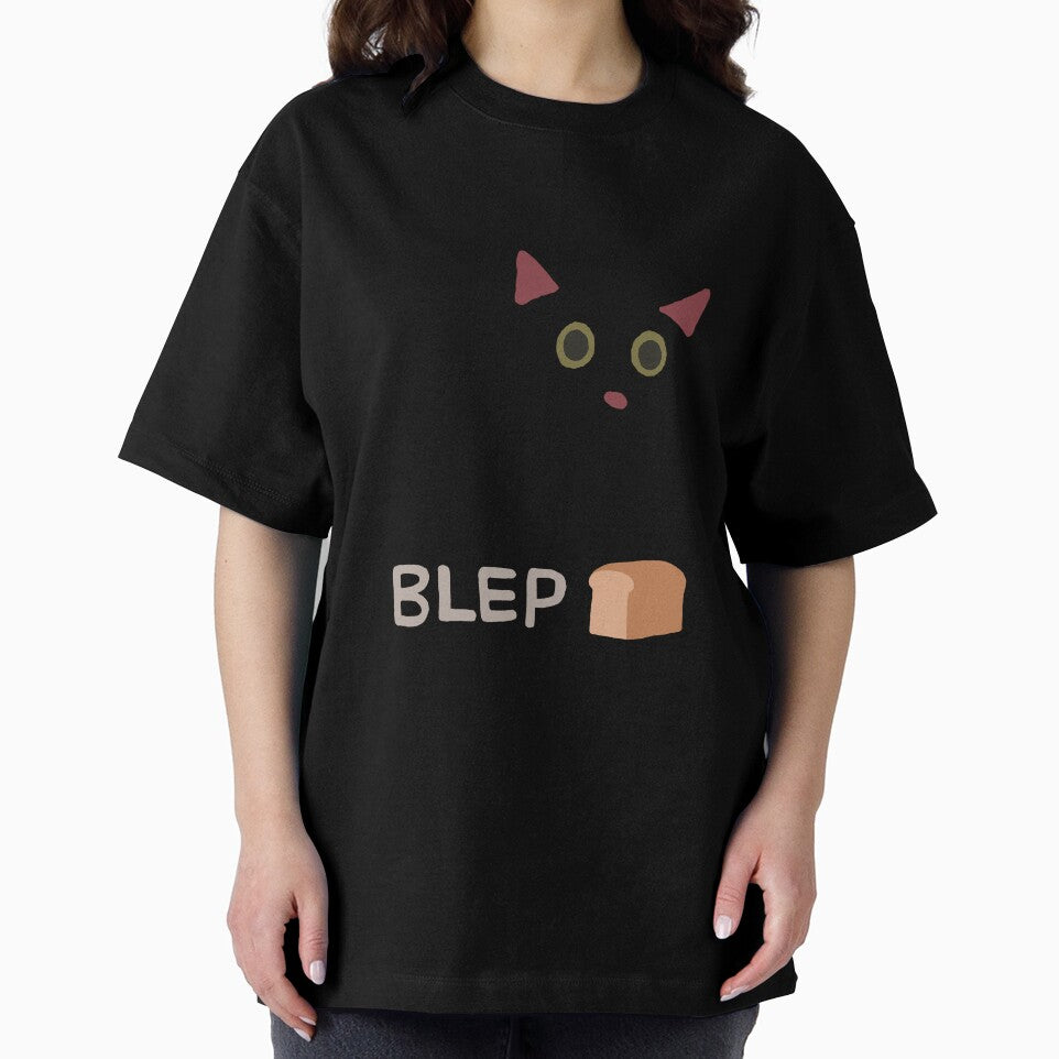 Cute Black Cat (Blep + Loaf) by jebi-garden