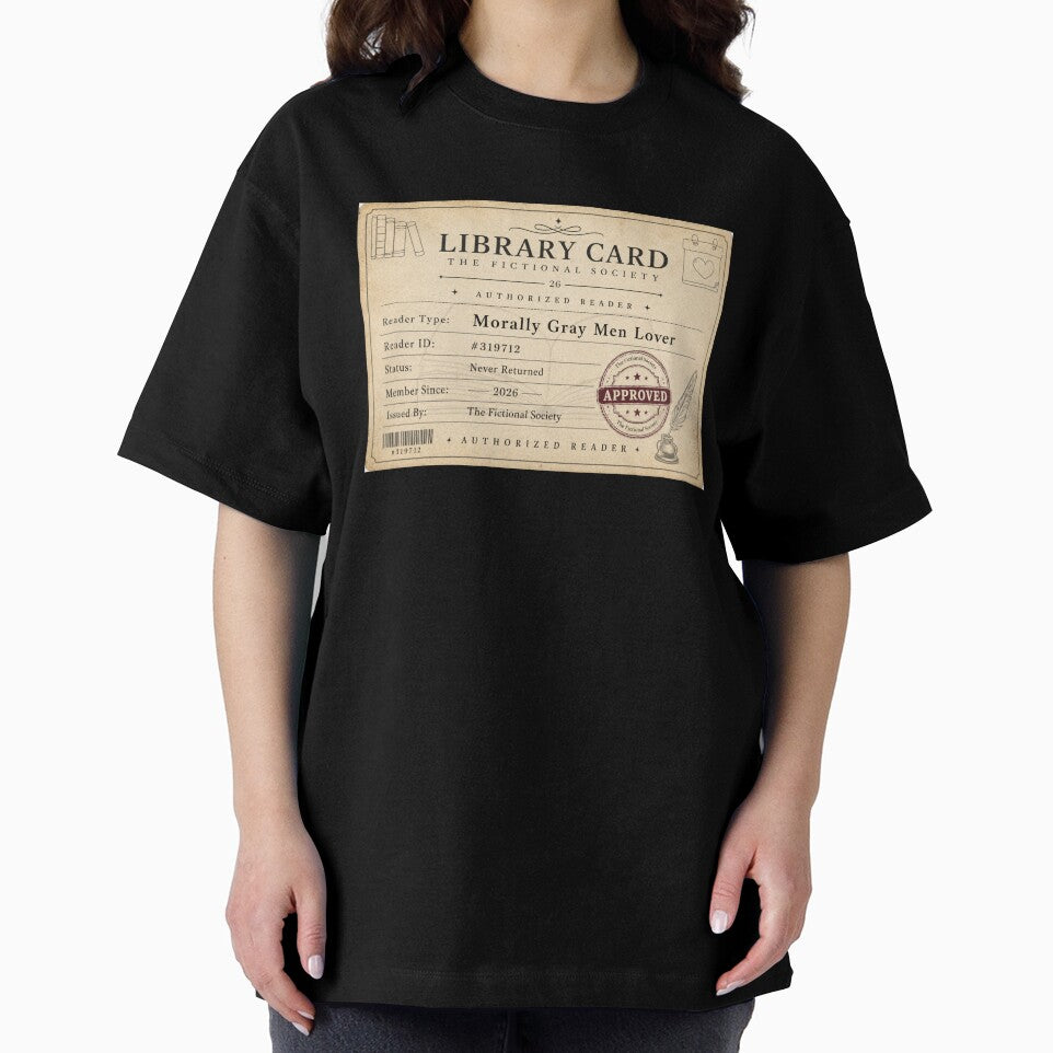 Morally Gray Men Lover Library Card by rafi18