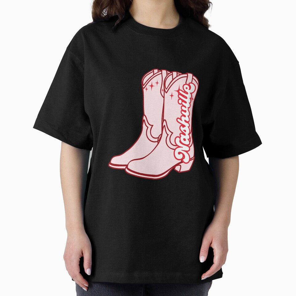 Nashville Cowgirl Boots – Pink Western Country Aesthetic by MeaksDesigns