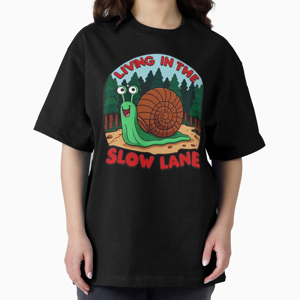 Snail Living In The Slow Lane Journeying Beyond by SportsT-Shirts