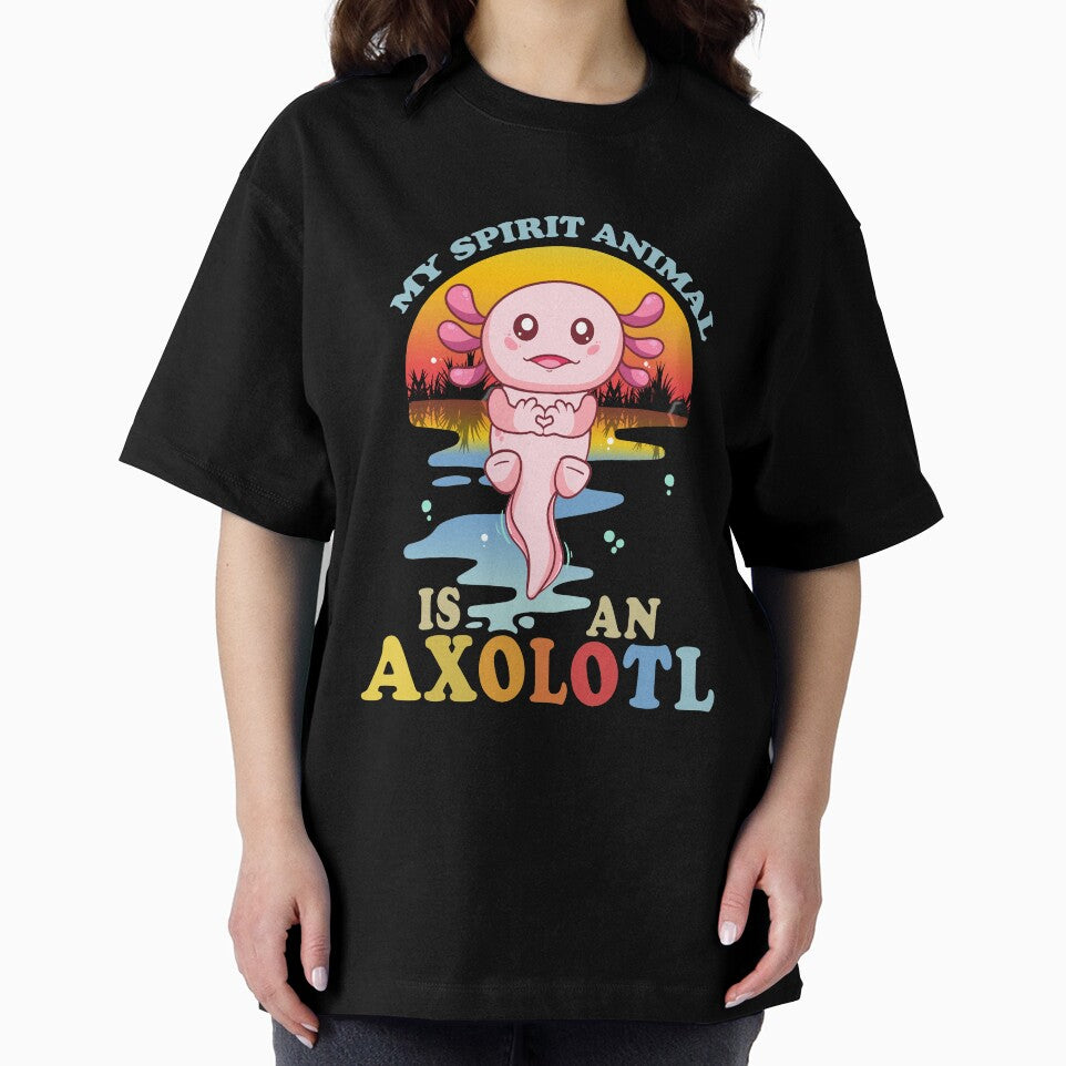 My Spirit Animal Is An Axolotl - Cute Amphibian by MoSaid