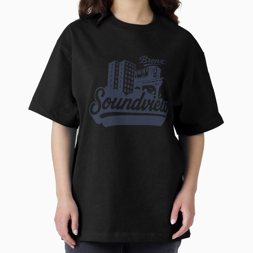Bold Soundview NYC Neighborhood Graphic by Boogosh