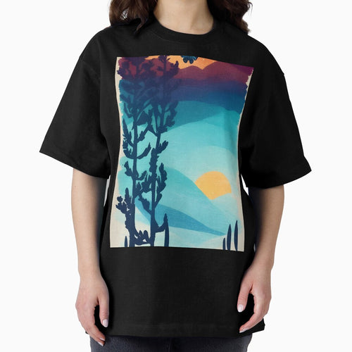 Add a Touch of Nature to Your Home with Our Wide Selection of Beautiful Minimalist Landscape Mountain Trees Prints by supeart
