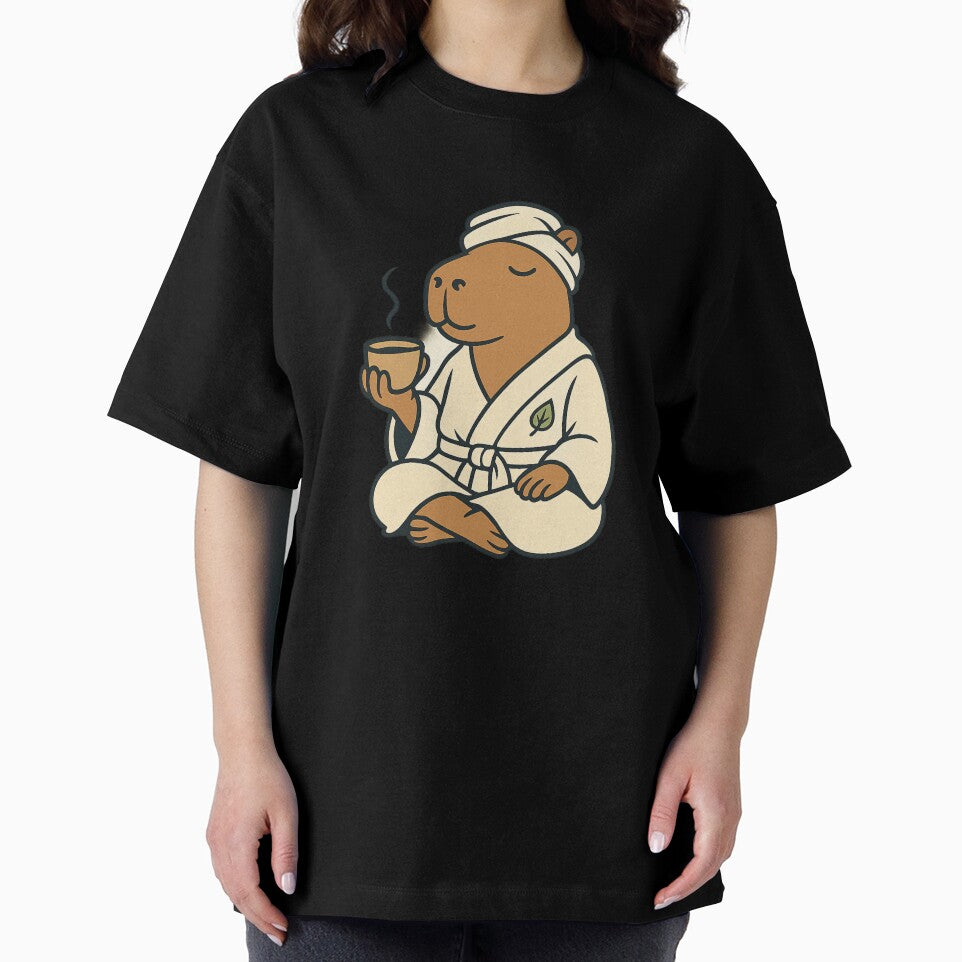 Capybara Monk – Retro RPG Animal Class by TenkaTees