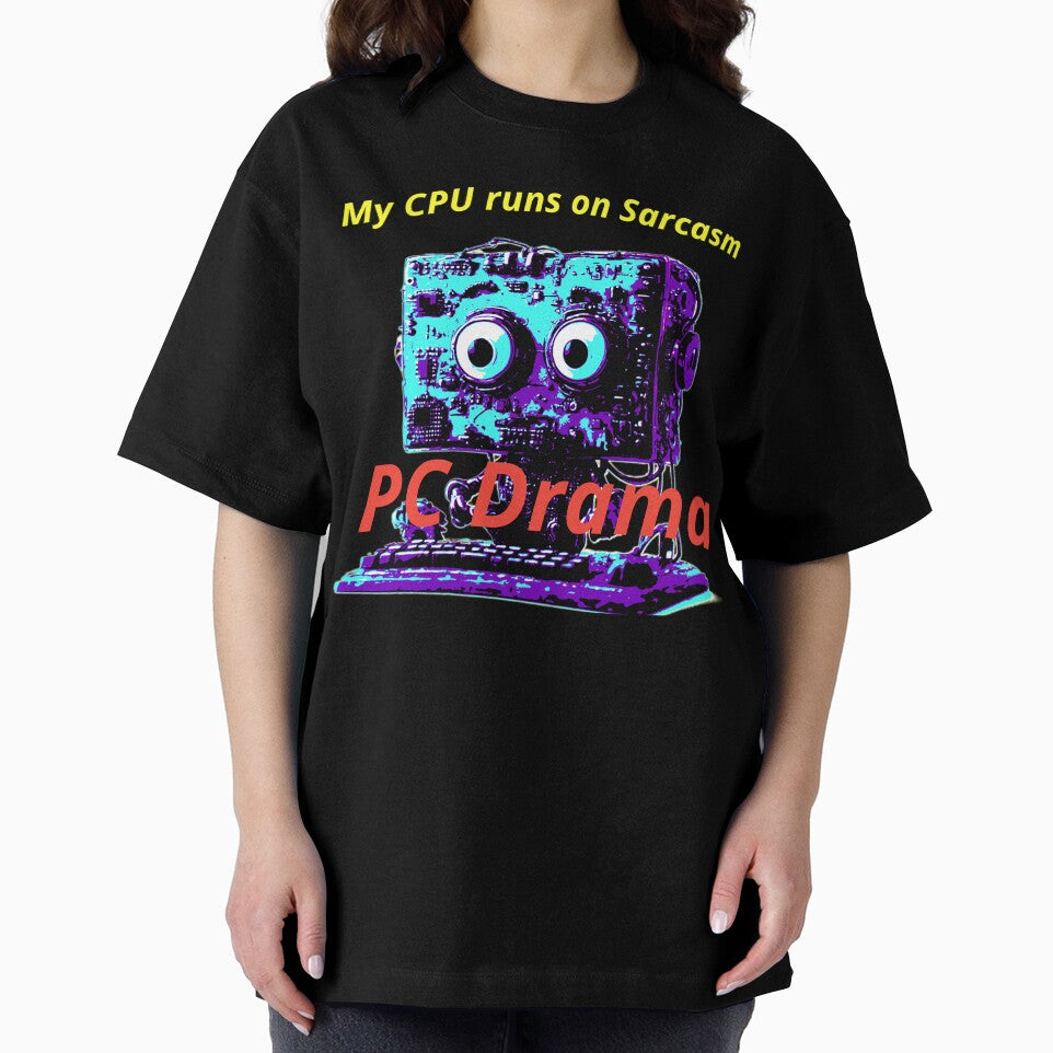 CPU Sarcasm, a funny computer gift, for the geek and computer lover by PiperParrot