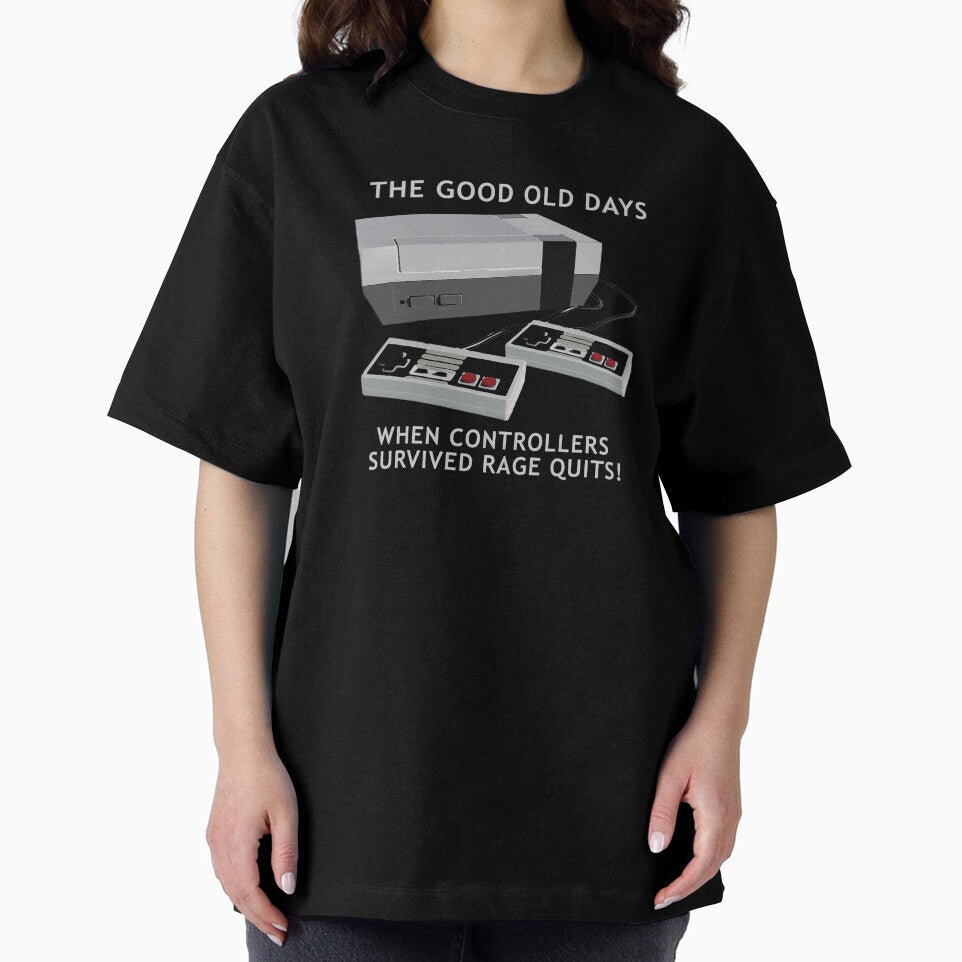 Retro gaming "The Good Old Days When Controllers Survived Rage Quits!" by JDMTees