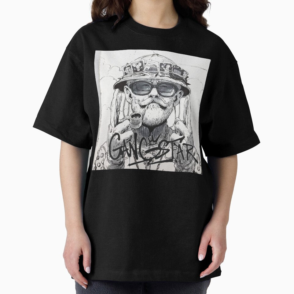 Gangstar Vintage Illustration – Streetwear Graphic Design by Unstocks