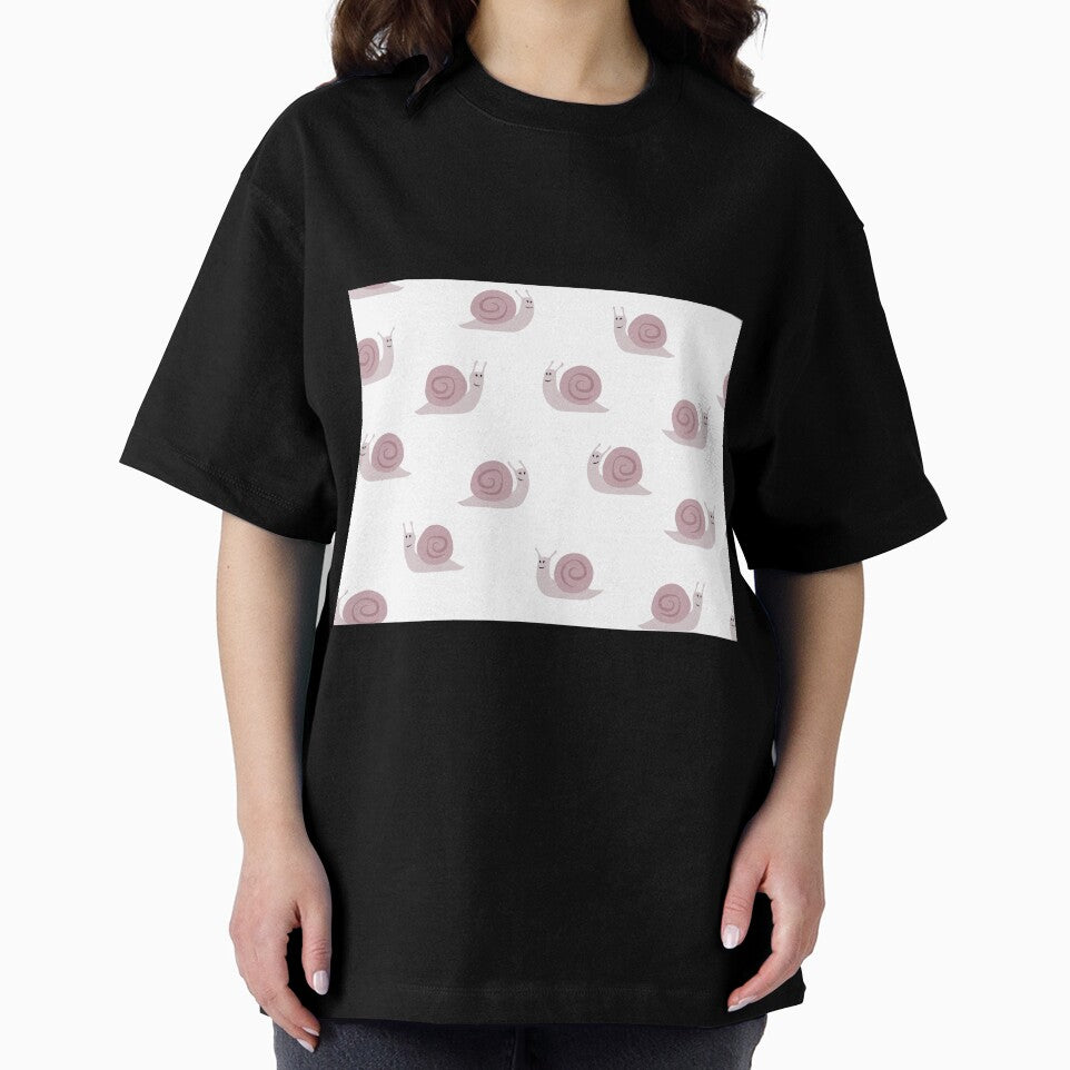 cute snails - mauve by littlearrow