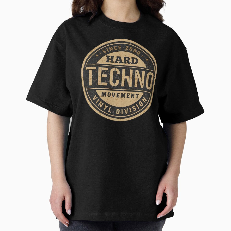 Hard Techno Movement – Industrial Club Culture Design by |TRSSHOP|