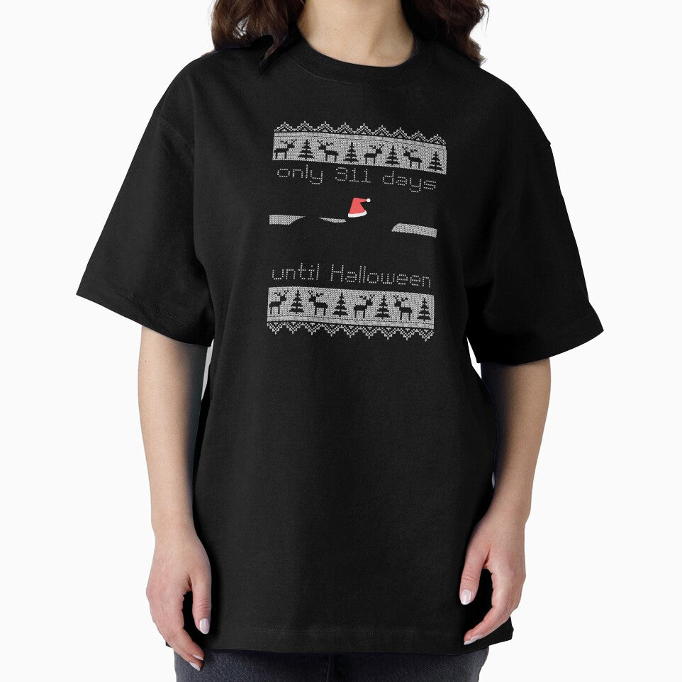 Goth Christmas Sweater by the dorkness