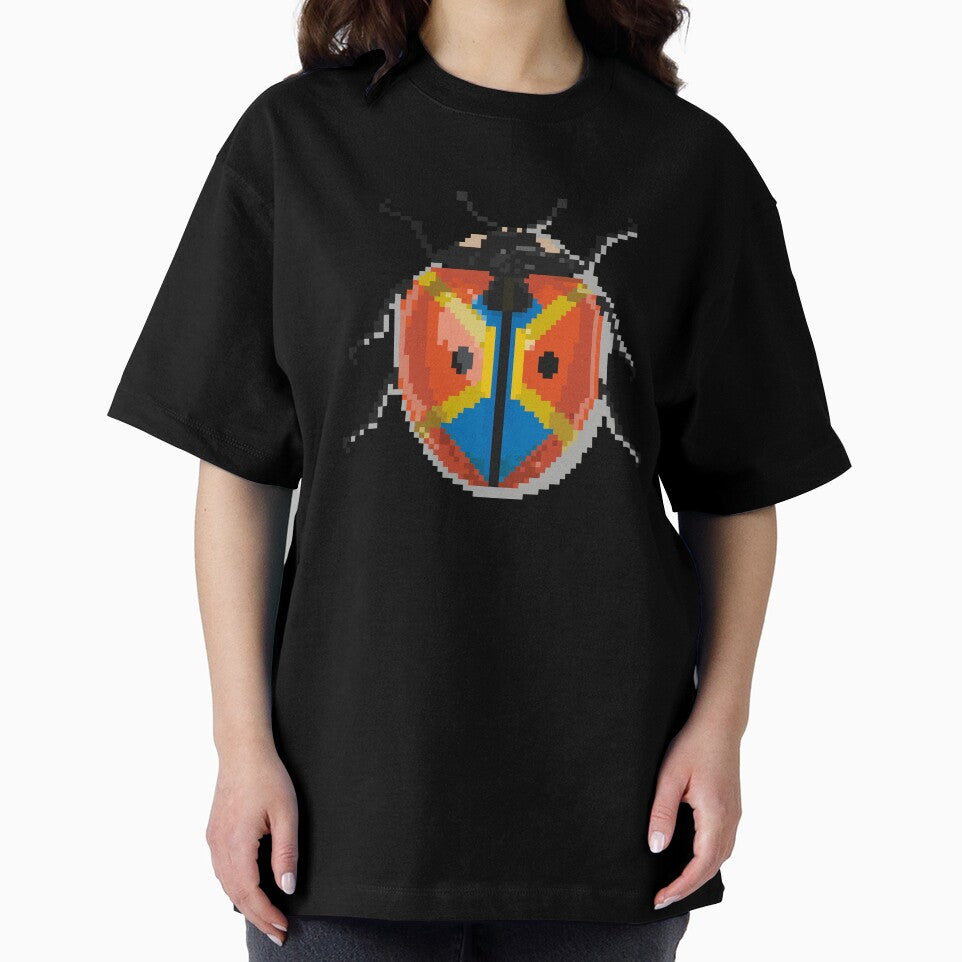 Pixel art beetle nº 039 by Kanistamps