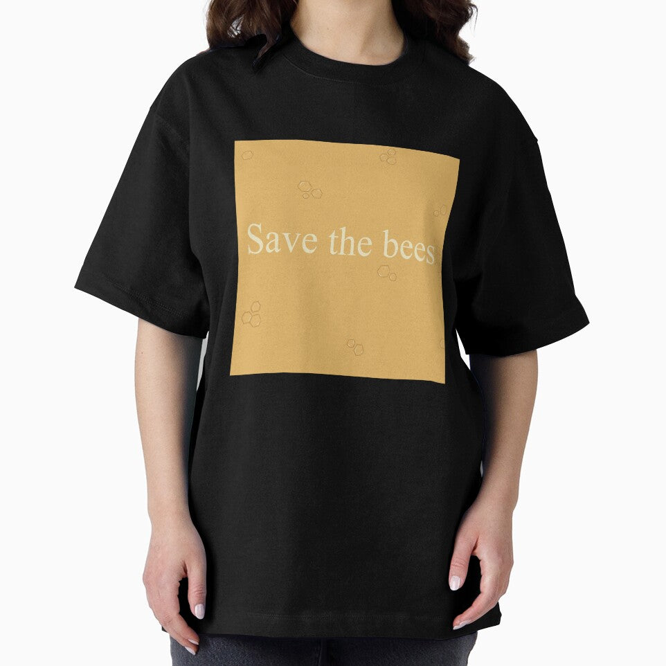 Save the Bees Honeycomb (Square) by snw-designs