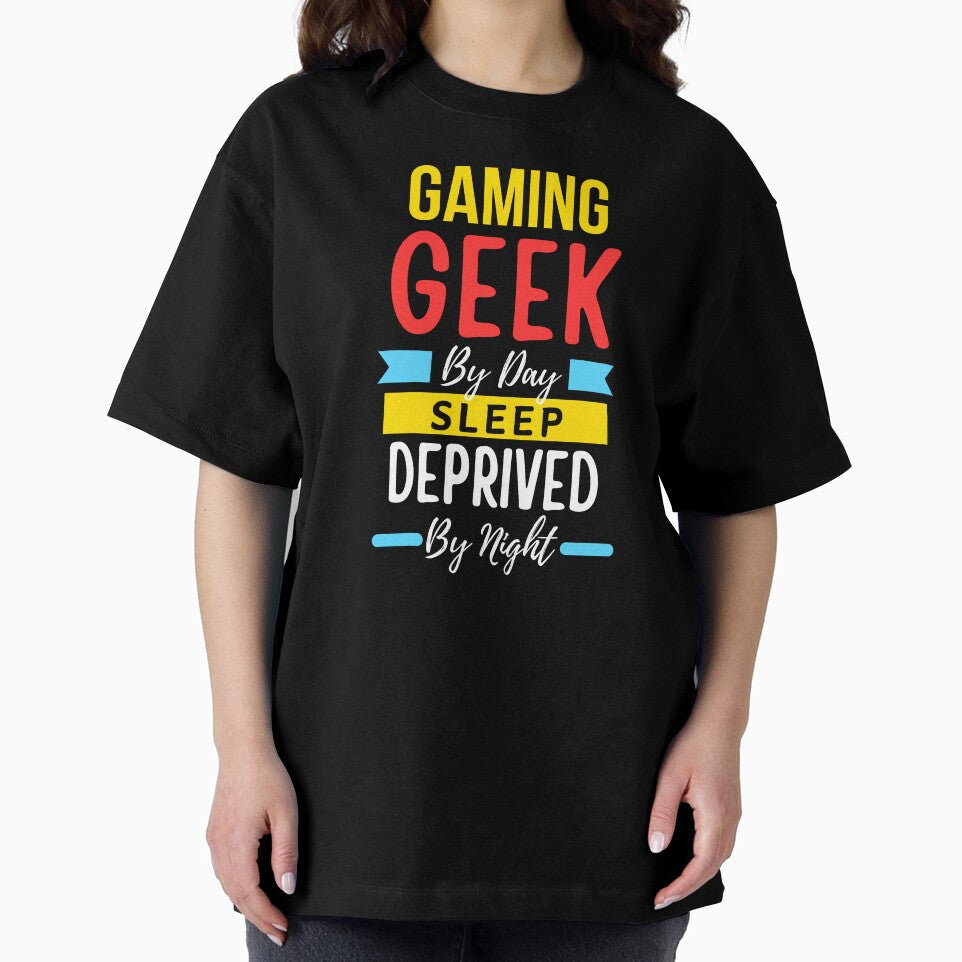 Gaming geek by day sleep deprived by night by annoying-shirts