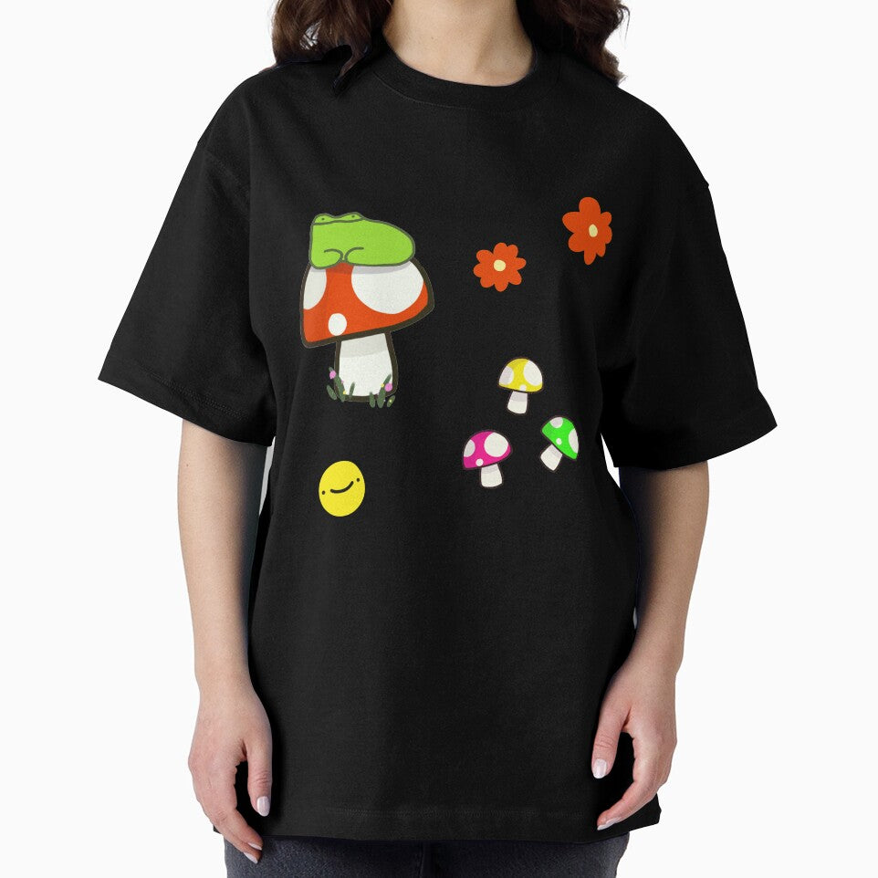 Frog on Mushroom Sticker Pack by Dino-Da-Dragon