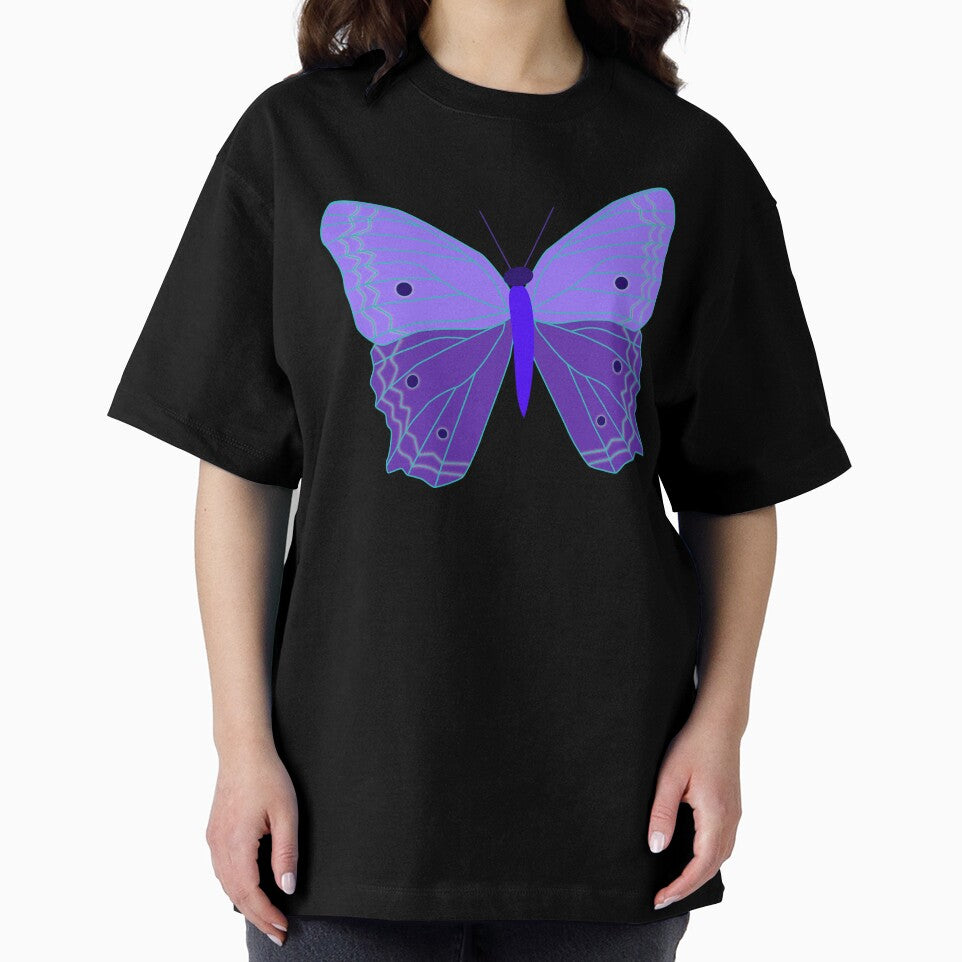 Blue Purple Butterfly by EBParsley