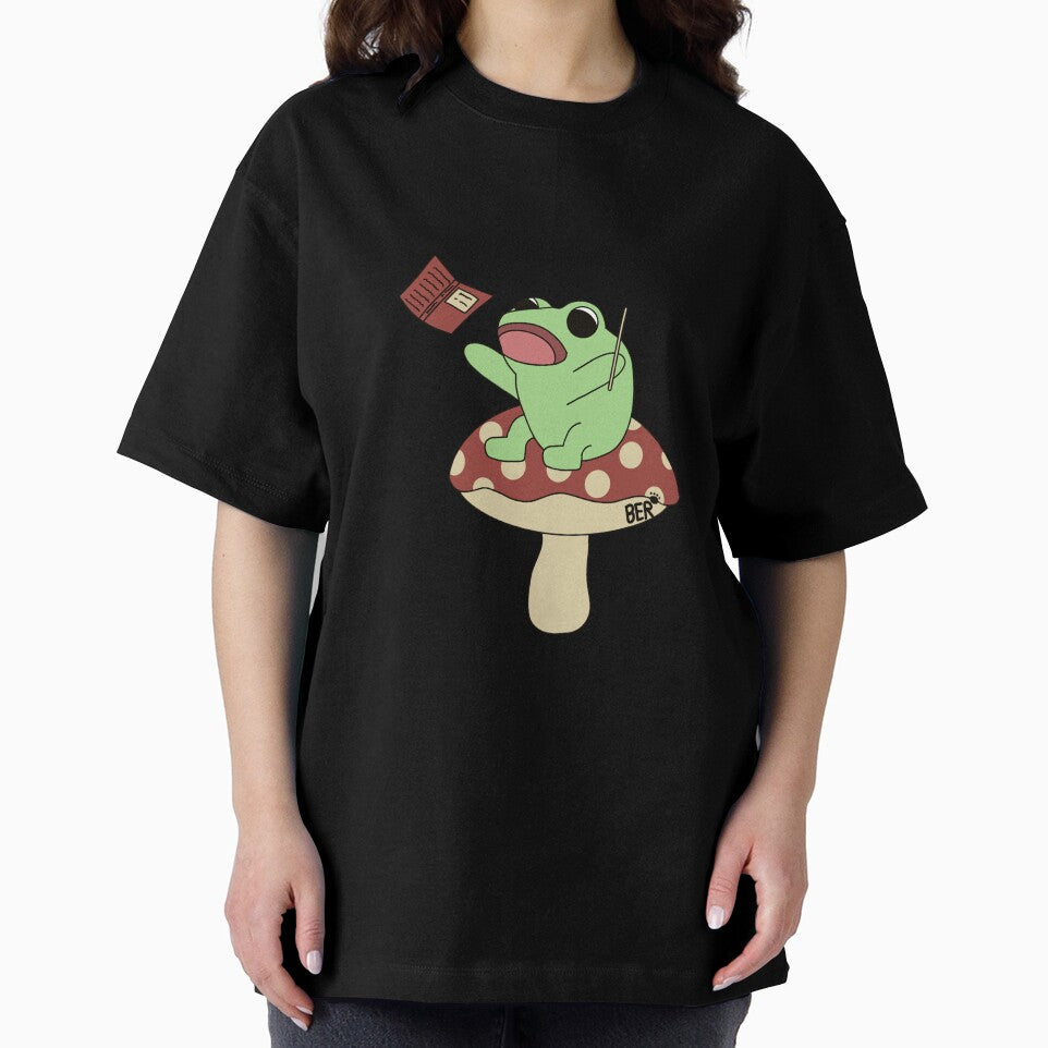 Wizard Frog on Toadstool by SentABear