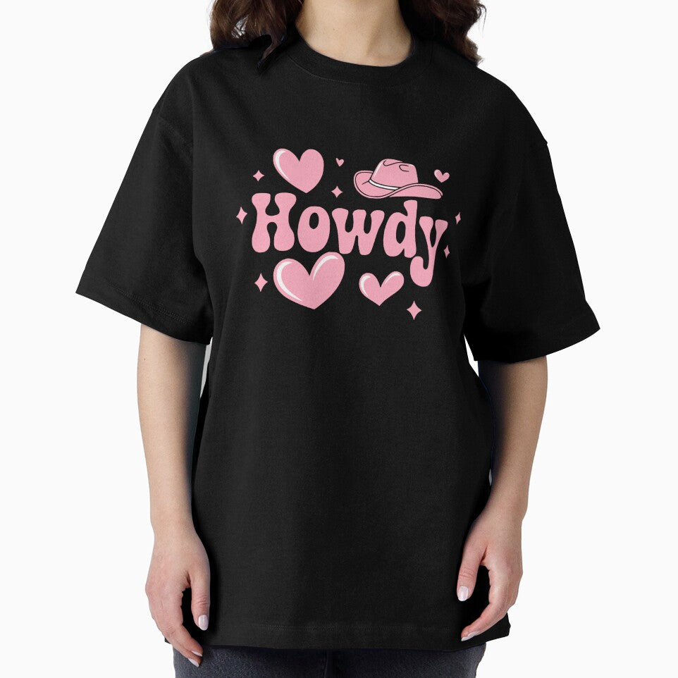 Howdy! Pink Howdy Cowboy Hat by PMCreative