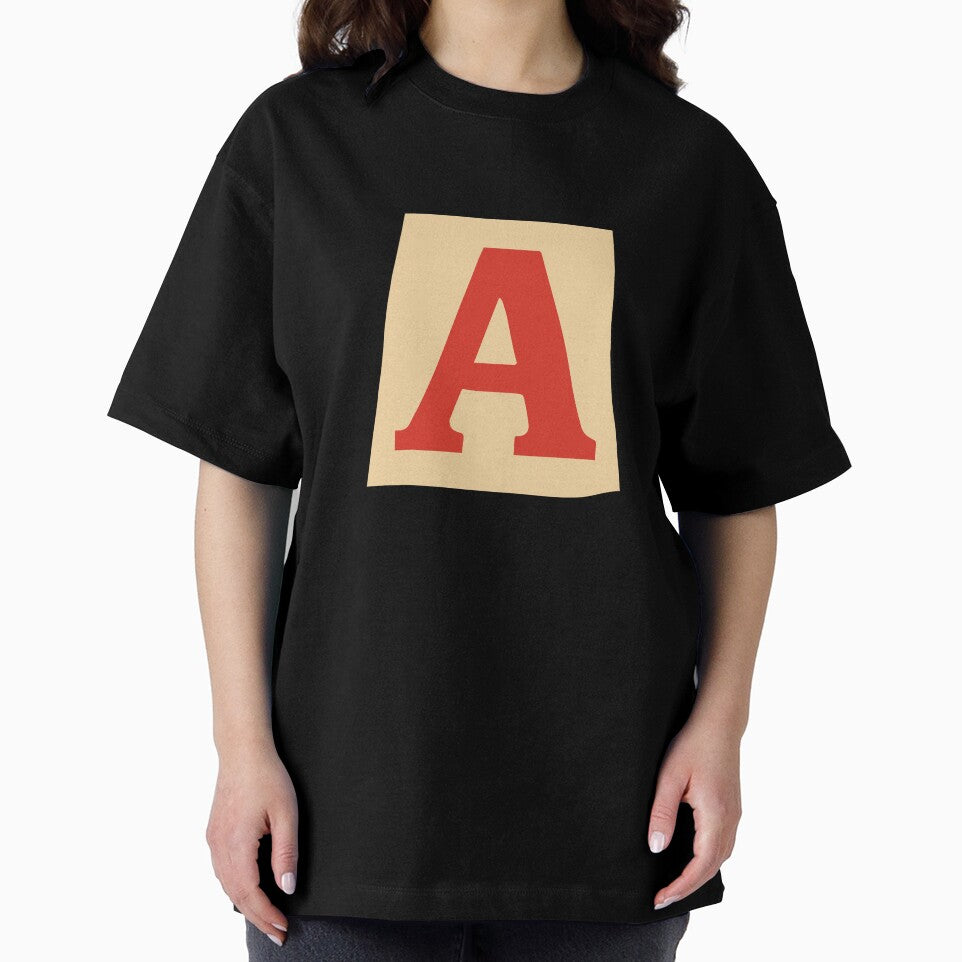 Letter A - Colorful Cutout Paper Collage Alphabet Initial by uncoXab