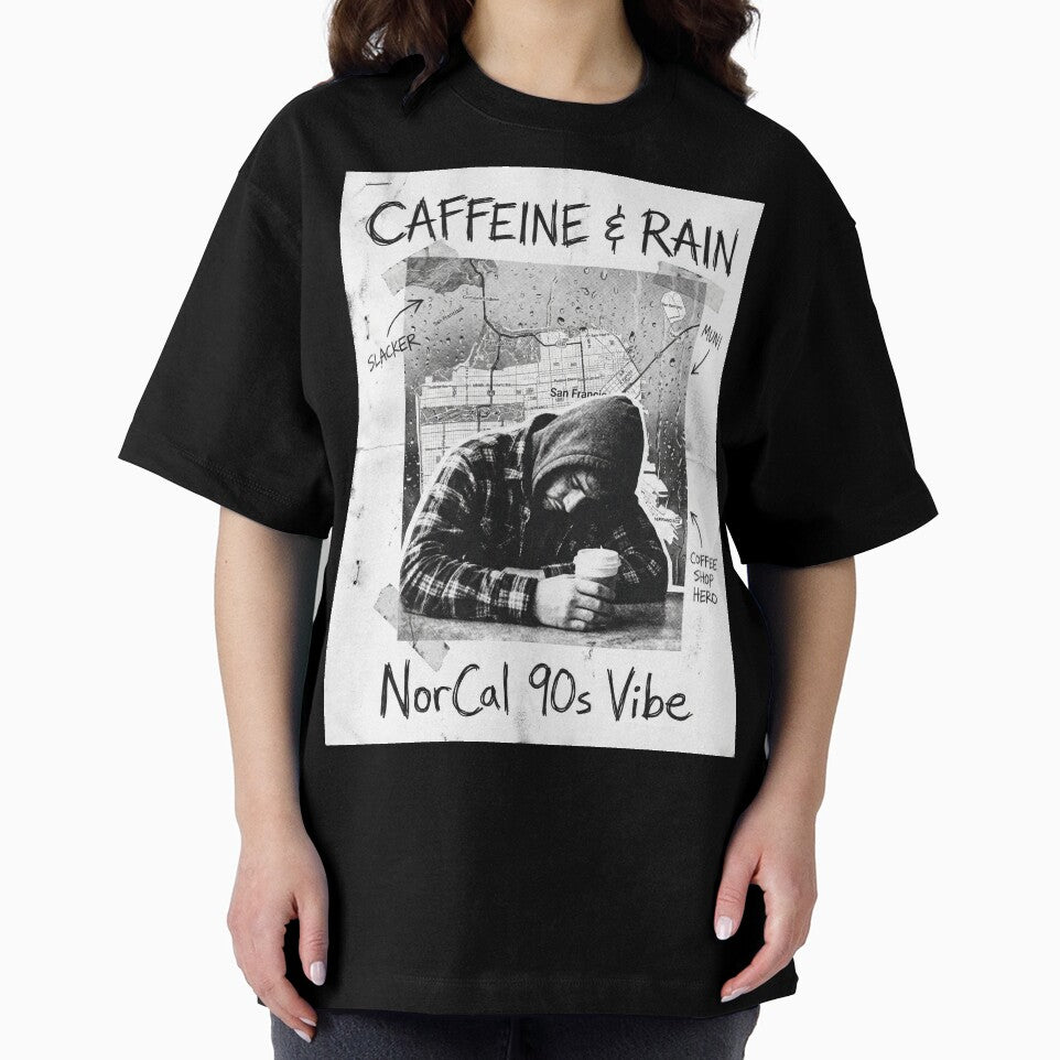 Caffeine & Rain: 1990s Grunge Zine Aesthetic Collage by Cozy-Old-Pub