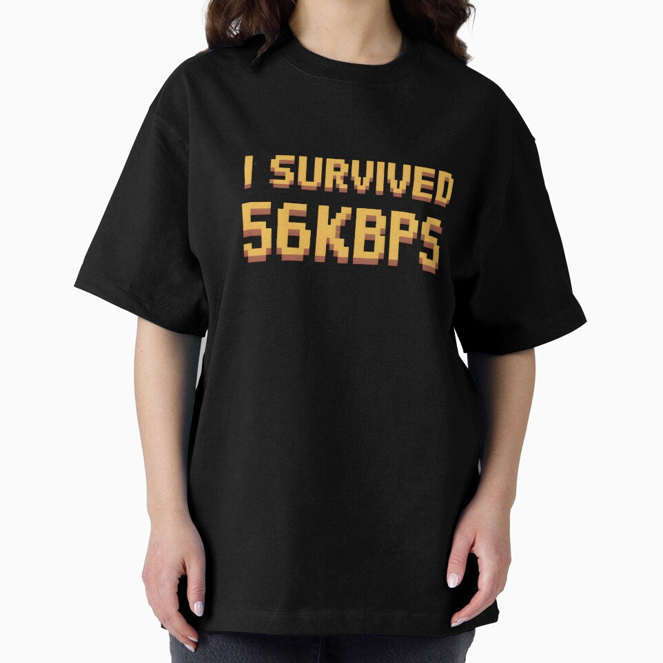I Survived 56Kbps | Retro Internet Dial-Up Pixel Art by Altered Pixels