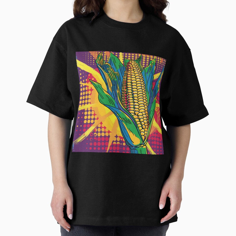 Corn Cob Pop Art 4 by AstroRisq