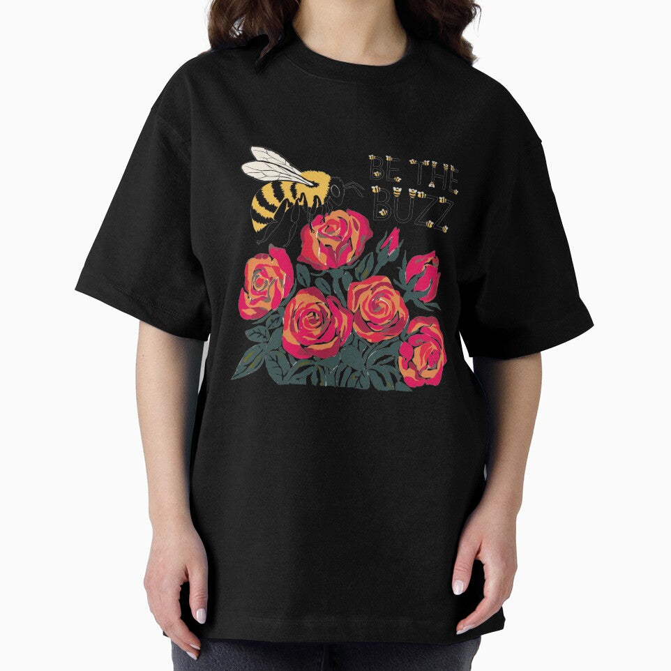 Be the Buzz, Flower Power Vibes, Bee, floral, funnyfits70, Humor, Funny, retro, vintages, funny quotes, animal humor, by FunnyFits70