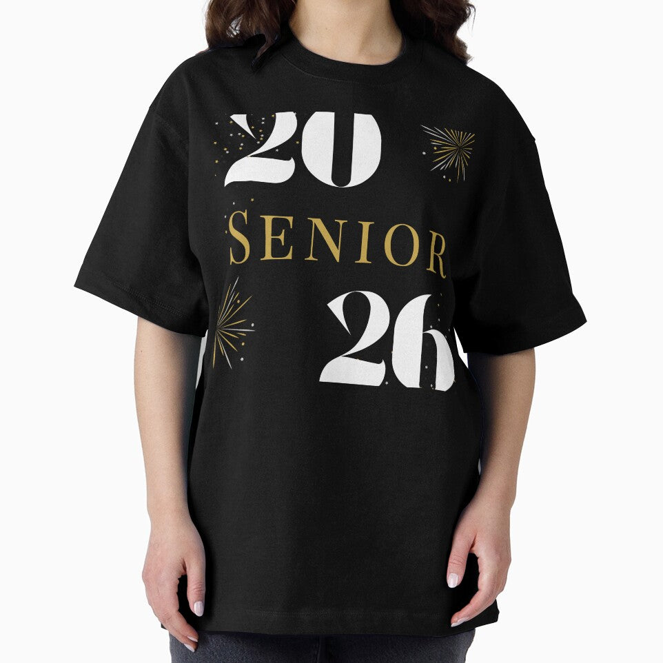 Senior 2026 Silver and Gold by Seeshellspace Designs