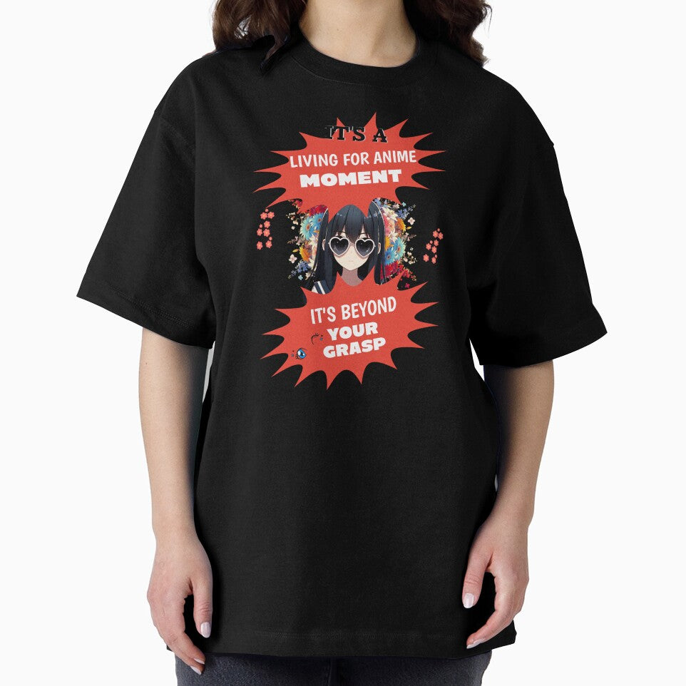 It's a living for anime moment funny saying manga girl by Endo Designs - cause Love and Life matters