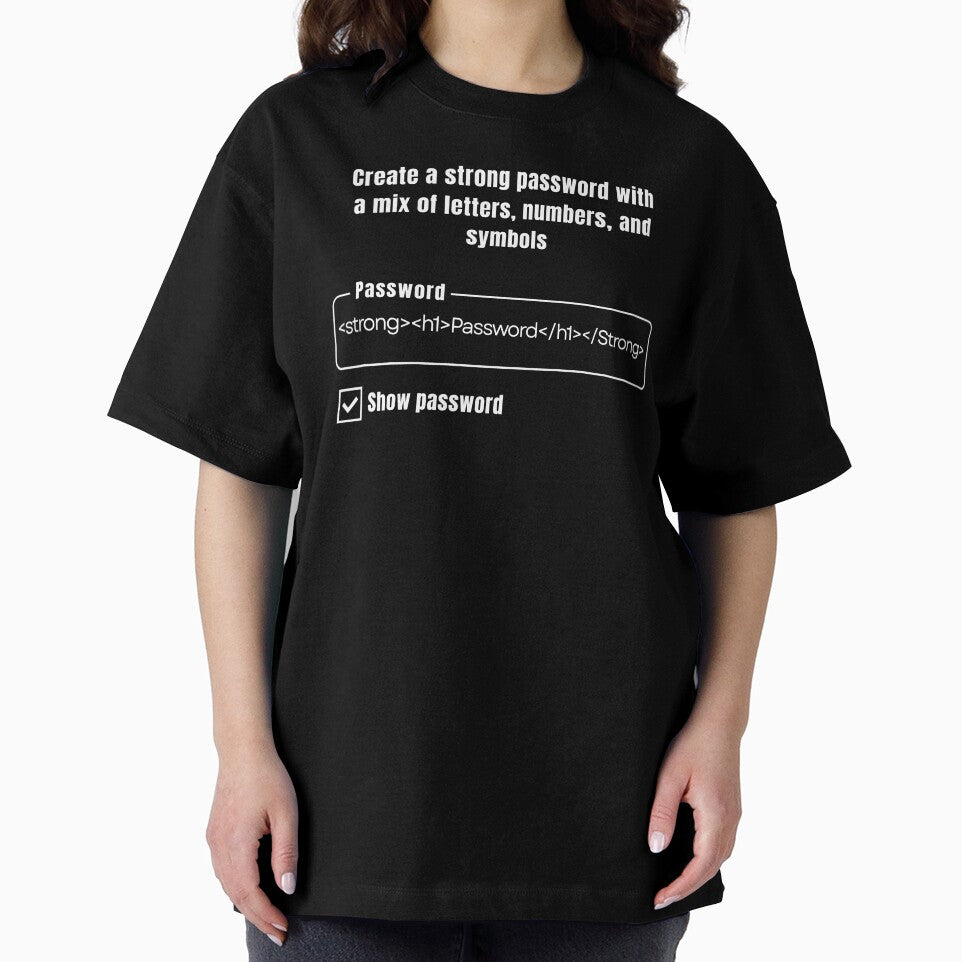 Strong Password Funny Programmer Joke T-Shirt Gift for Developers by cirereyes