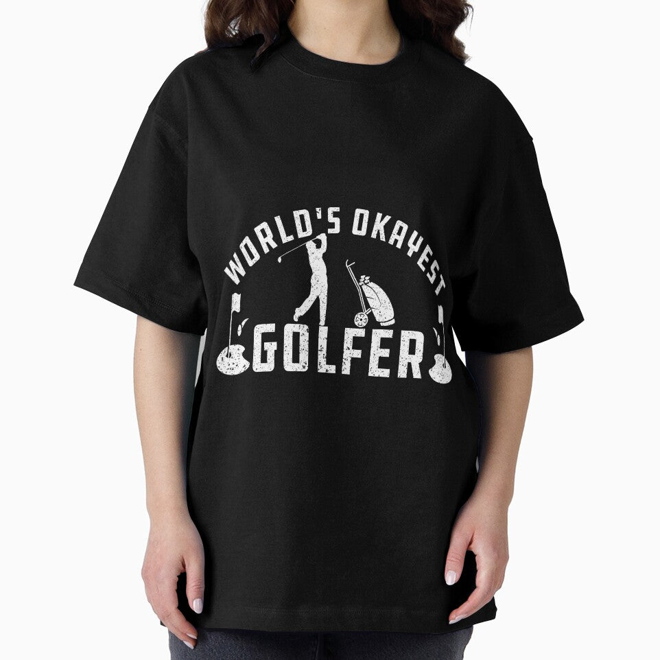 World's Okayest golfer Funny Gift For golfers by alipapi