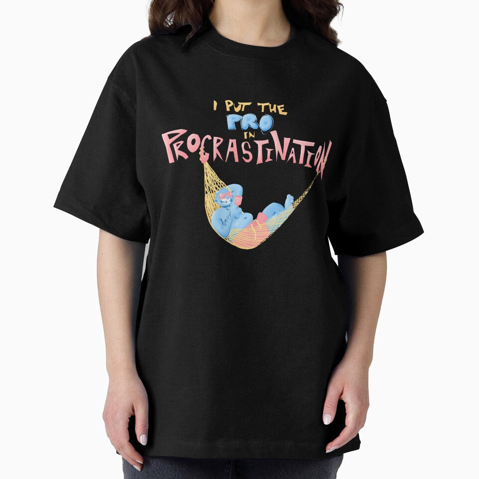 i put the PRO in PROcrastination by inkysquidart