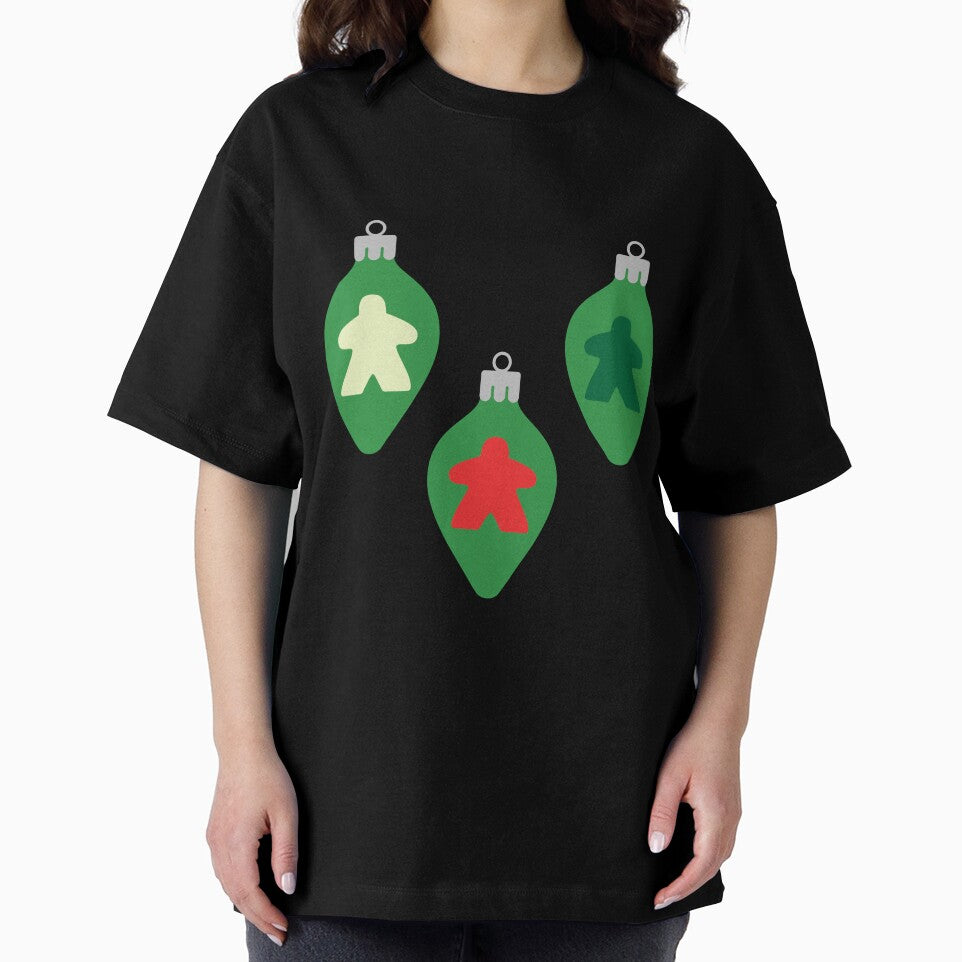 Meeple Board Game Christmas Ornament Pattern by BeamGeeks