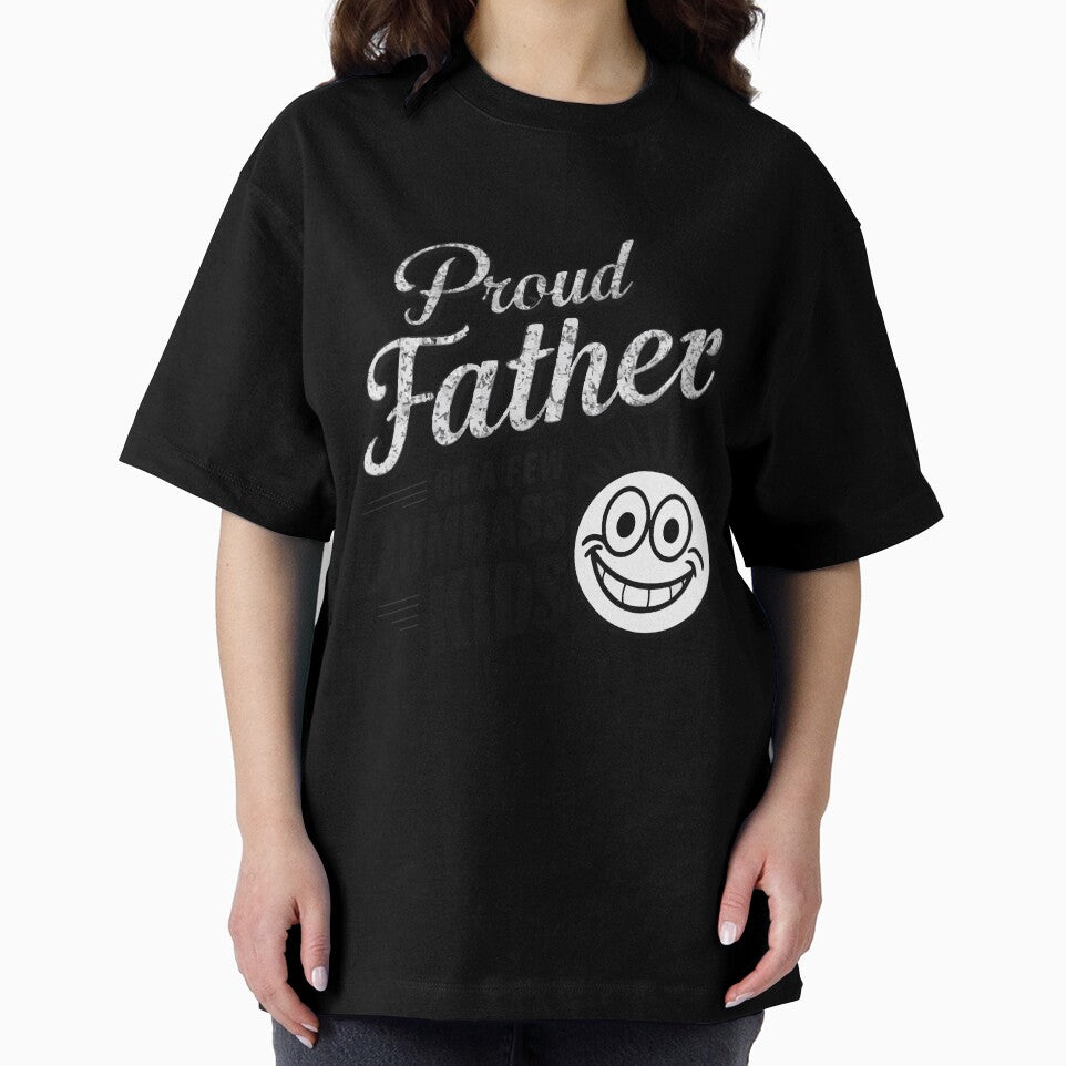 Proud Dad of Goofy Kids - Humorous Fathers Day Apparel Chaos by AUDA-D