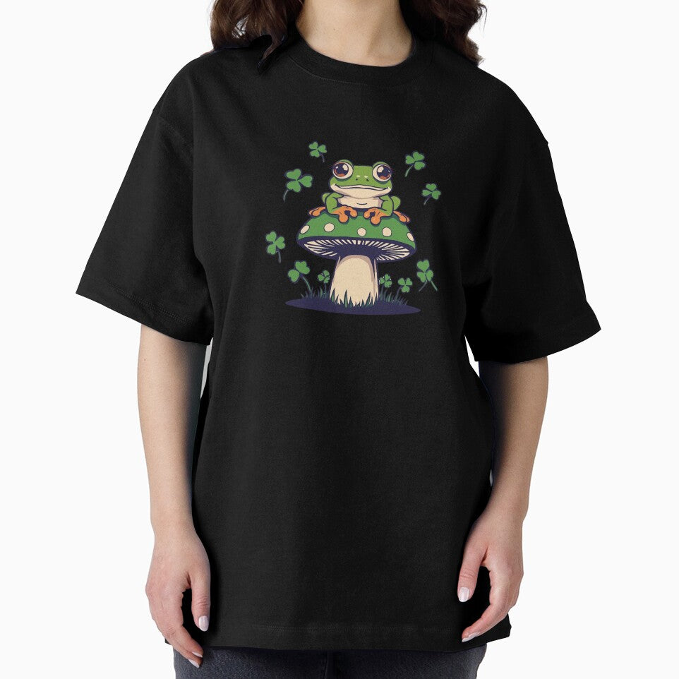 Cute Lucky Frog Design by Retro-Bloom
