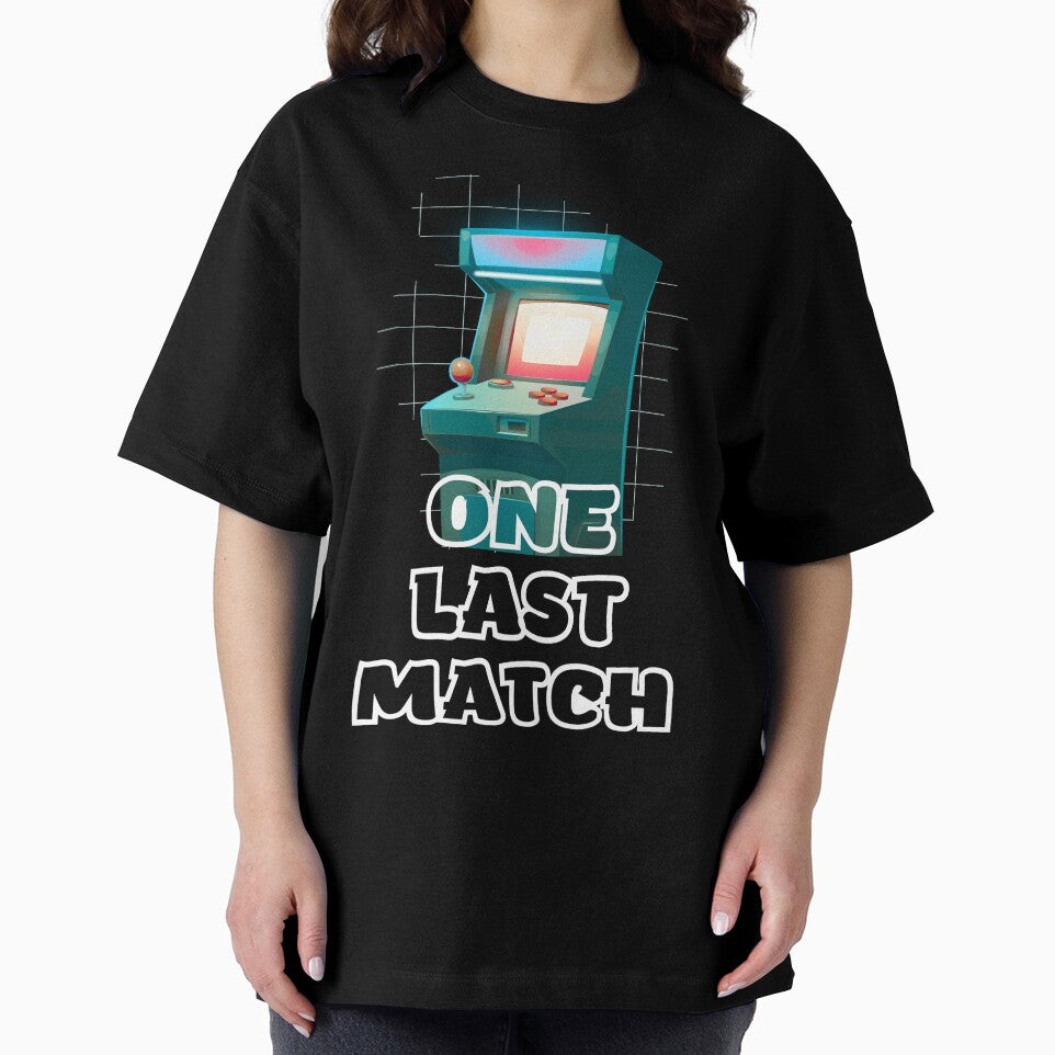 One Last Match – Retro Arcade Gaming Typography by PixelRageStudio