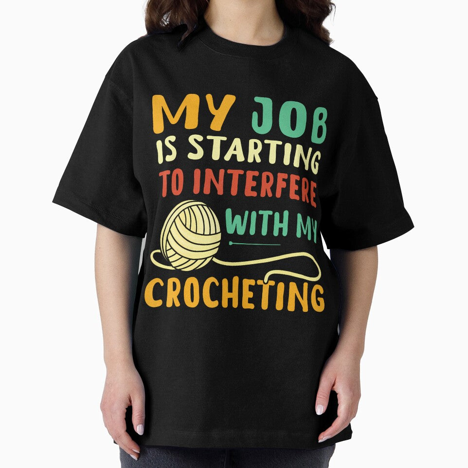 Funny Crocheting Knitting Quilting Crochet Yarn by LunaDangelo