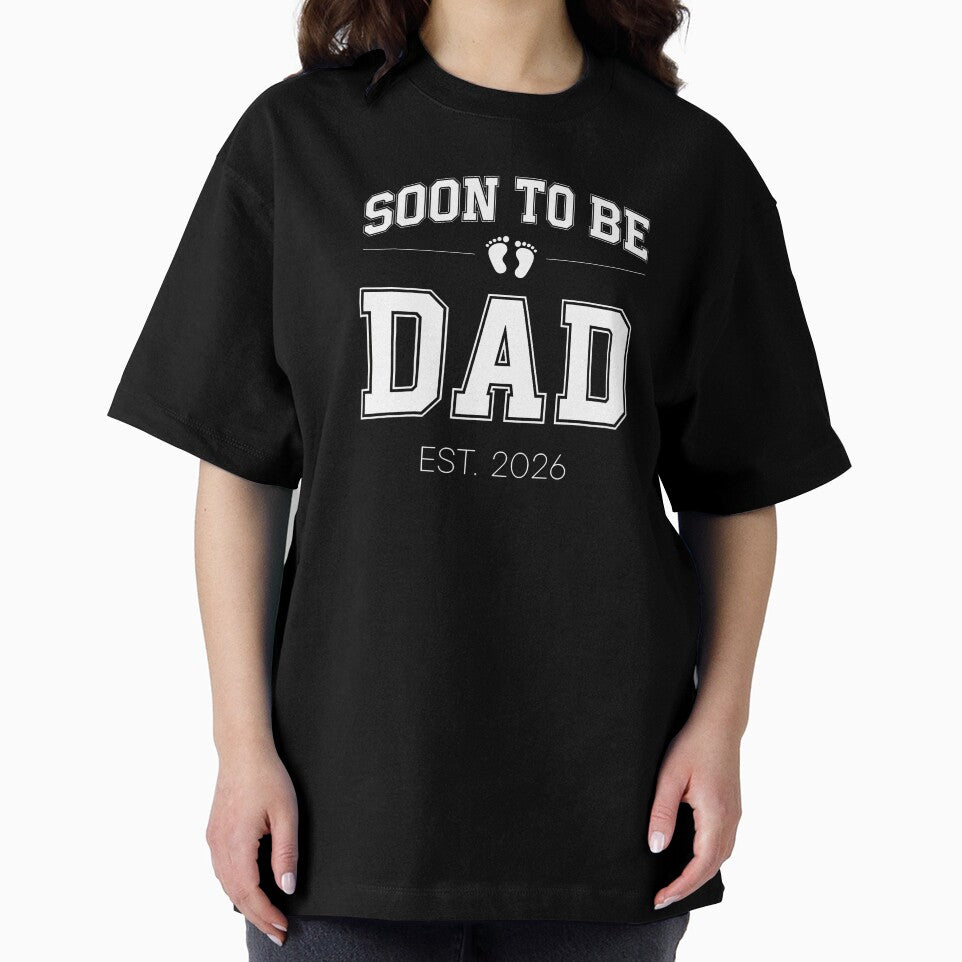 Soon To Be Dad Est 2026 Varsity First Time Daddy by GabrielaPeterse