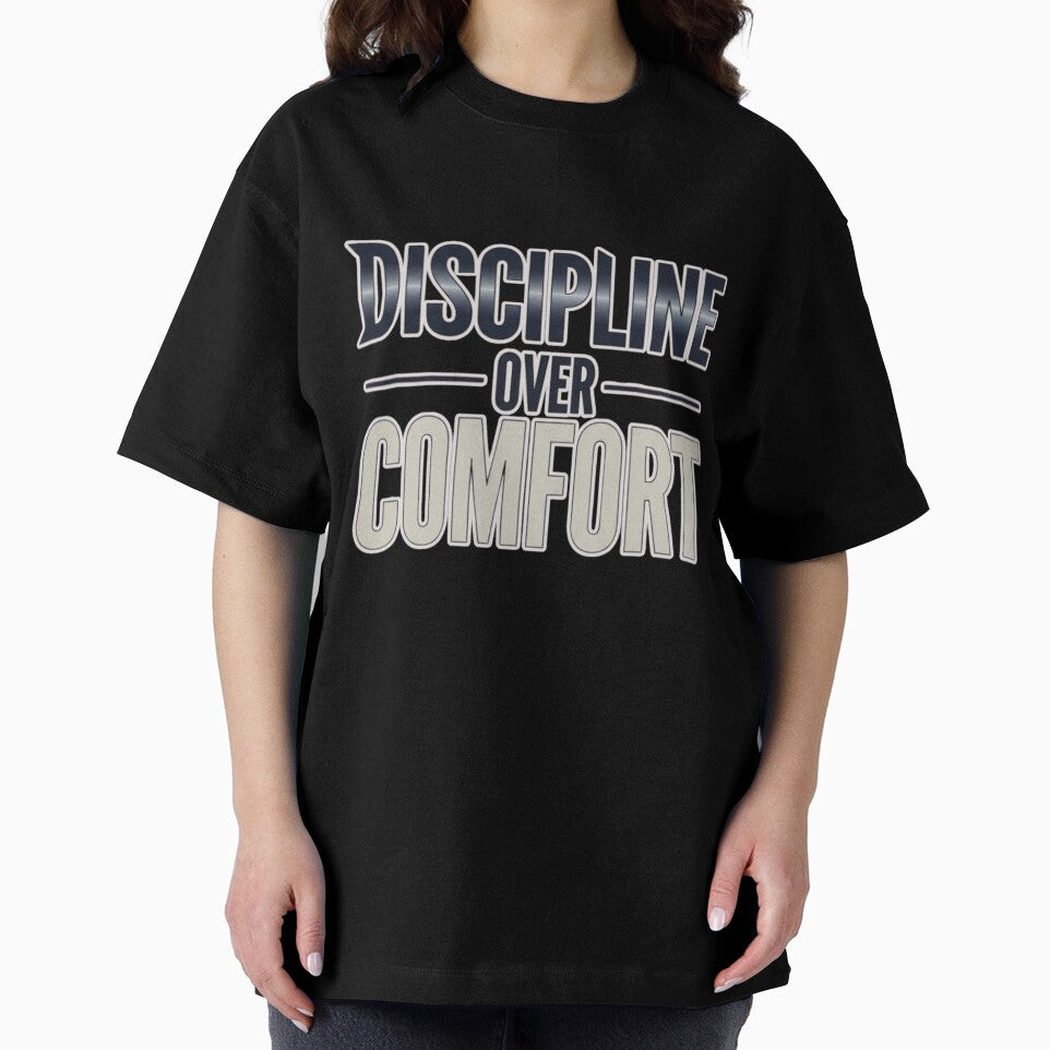 Discipline Over Comfort | Aesthetic Biohacking Tee - Cold Plunge Edition by FitEnvy