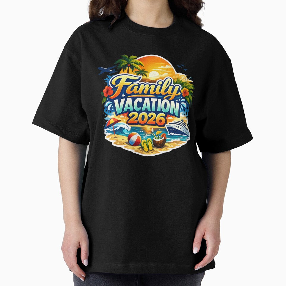 Family Vacation 2026 Tropical Beach Trip Matching Group Shirt by g1cash