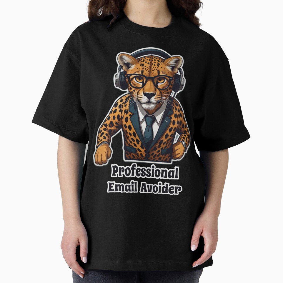 Office Cheetah Funny Corporate Design - Professional Email Avoider by Ridiculam Toga