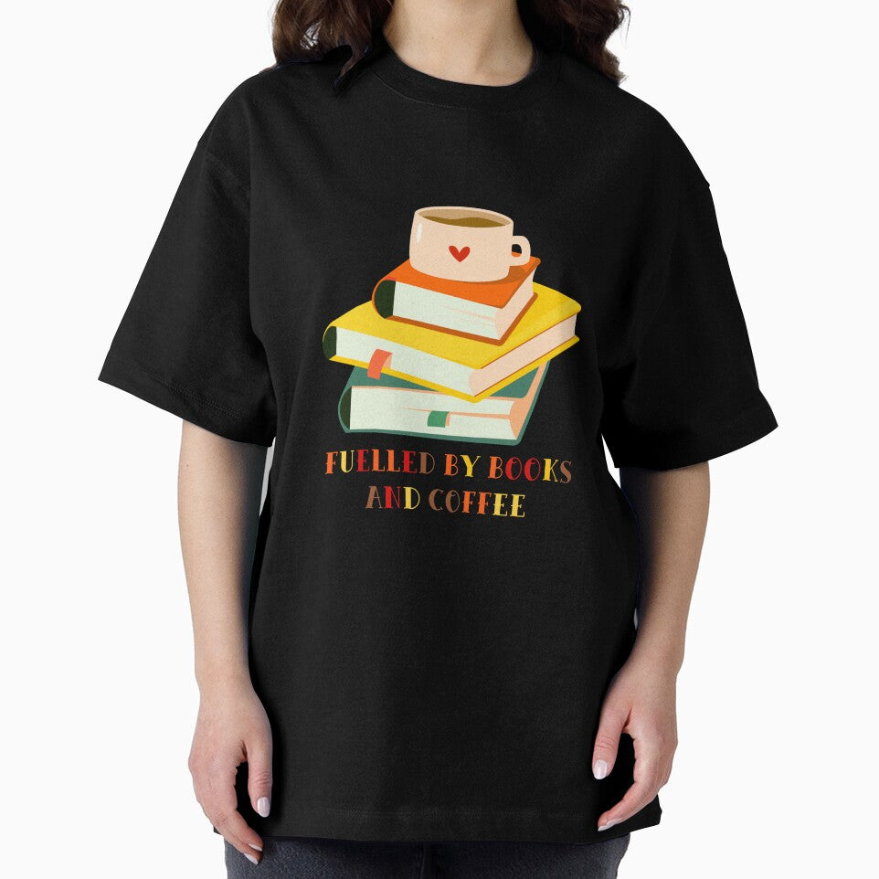 Books and coffee sticker for readers by BosskaDesign