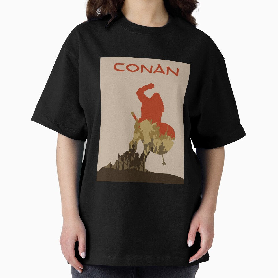 Conan (light) Design - Minimalist Silhouette Poster Style - Board Game Art by MeepleDesign