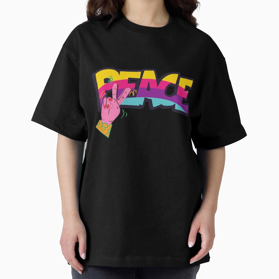 Peace and Love Retro Hippie by Taleahsdesigns