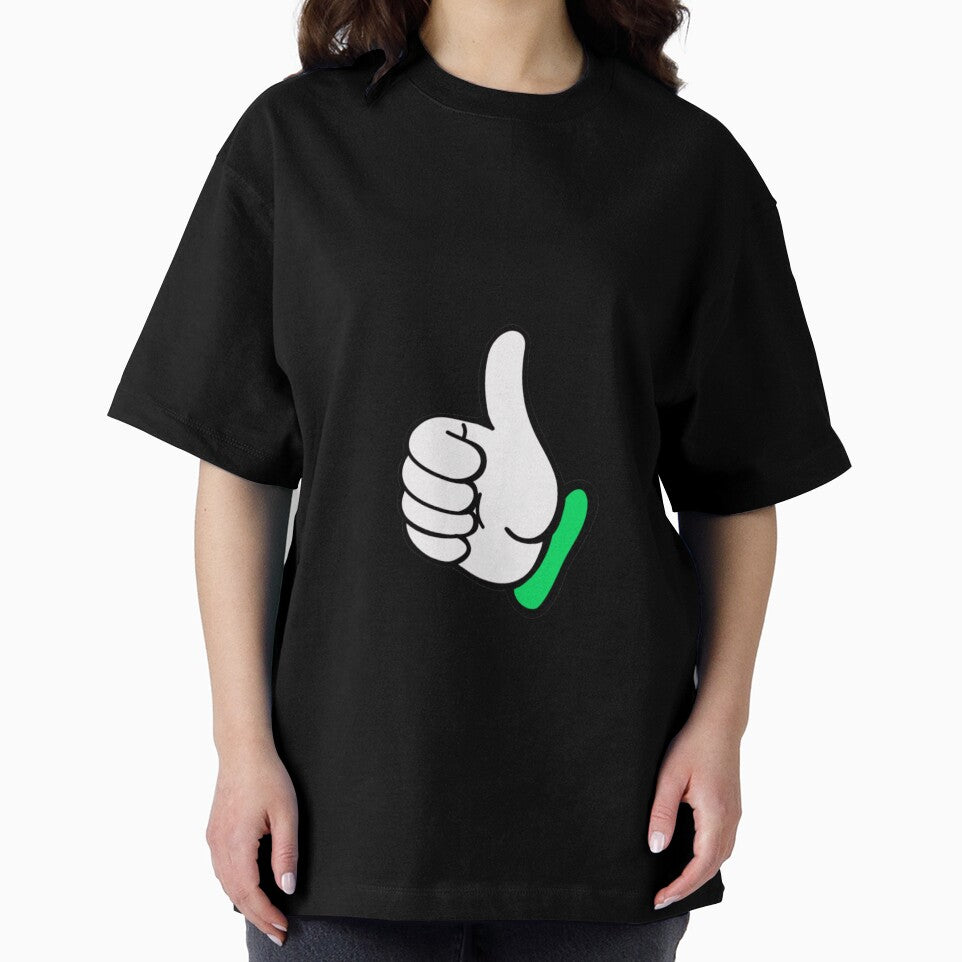 OK Thumbs Up Minimal Graphic T-Shirt Design by bulbul Islam