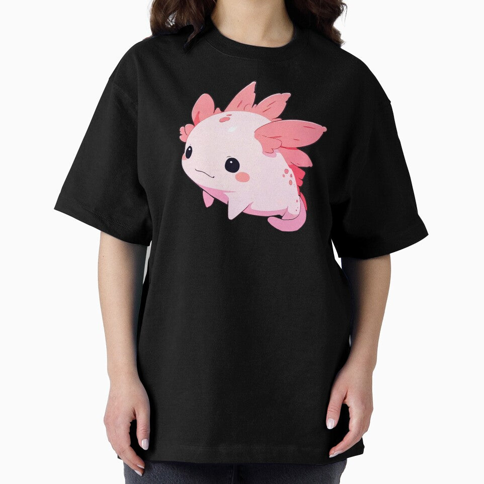 Adorable axolotl by FreshArtFusion
