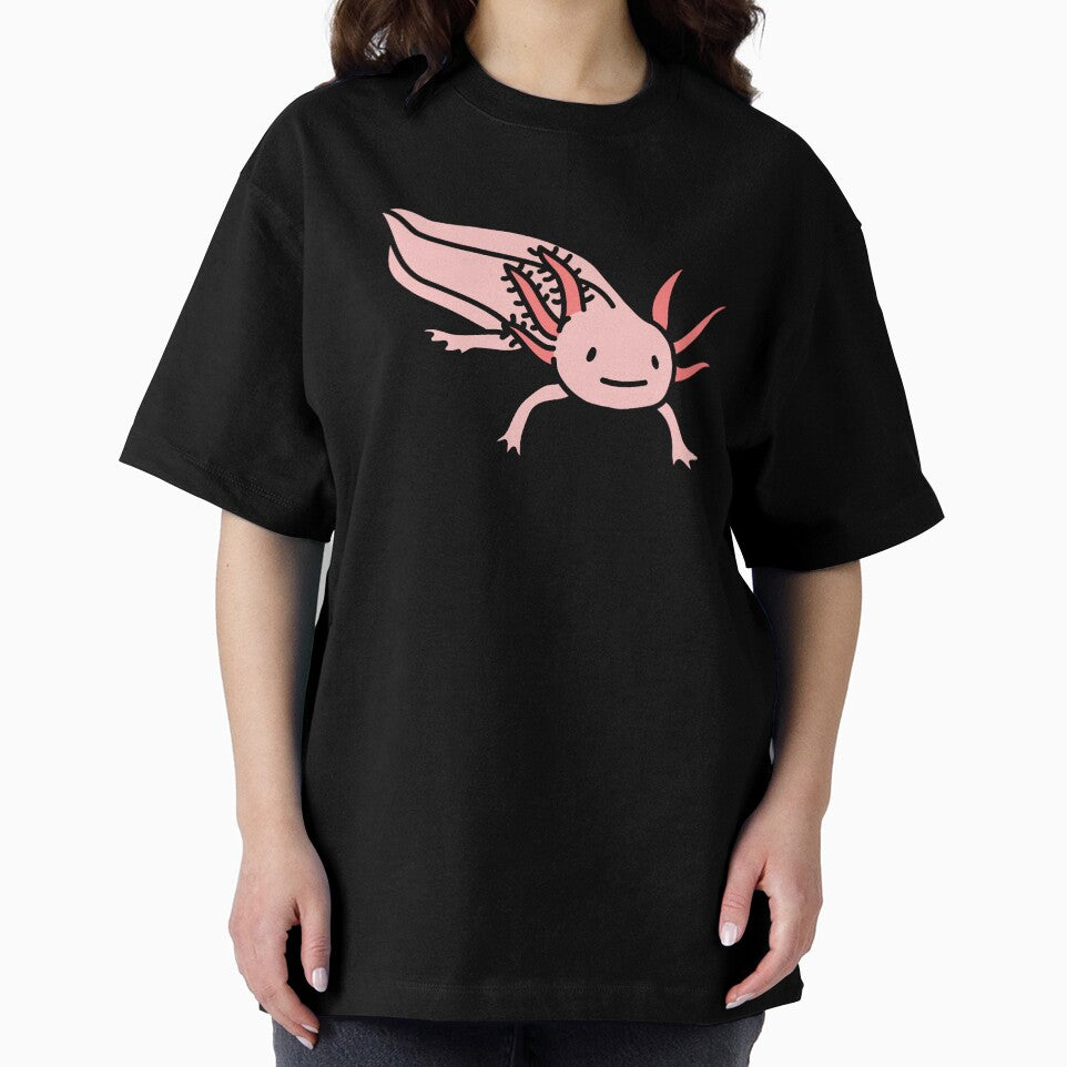You Sure Axolotl Questions Cute Pink axolotl smiling by TamGustam