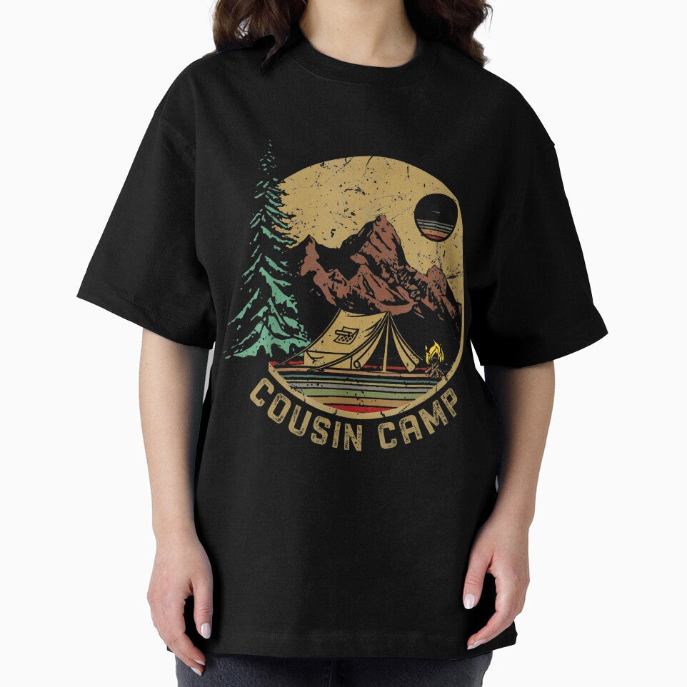 Retro Family Camping Summer Vacation Crew Cousin Camp 2025 by LunaDangelo