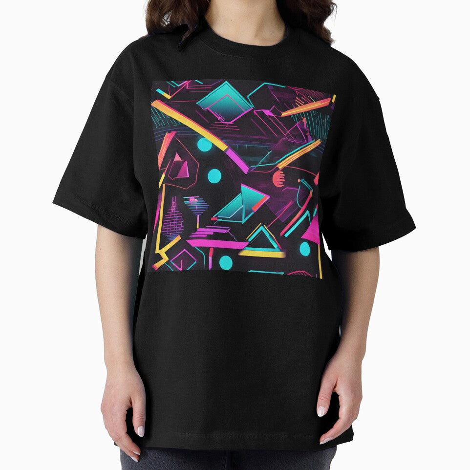 Vibrant Geometric Background by Eman Abou Ghazy